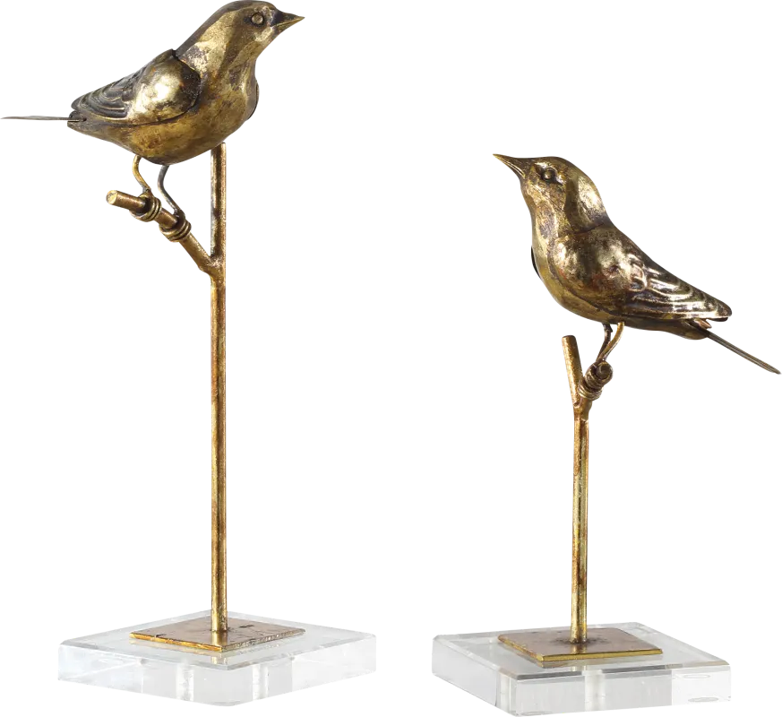 Consetta Gold Sculpture, Set of 2
