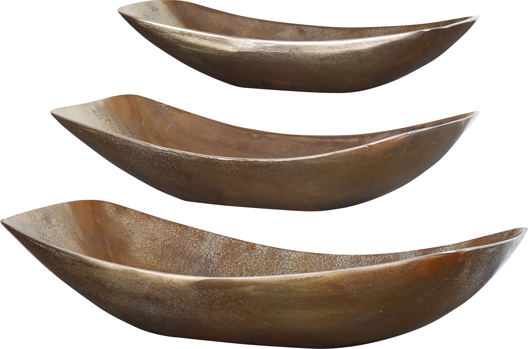 Ashara Brass Bowl, Set of 3 - Thumbnail - Image 1