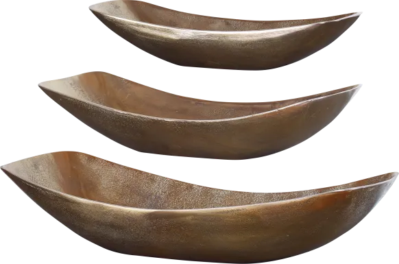 Ashara Brass Bowl, Set of 3
