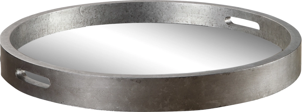 Eliam Silver Decor Tray