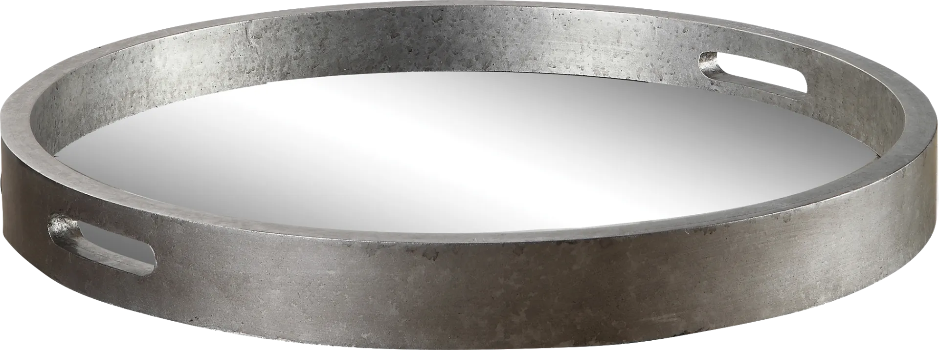Eliam Silver Decor Tray - Image 1