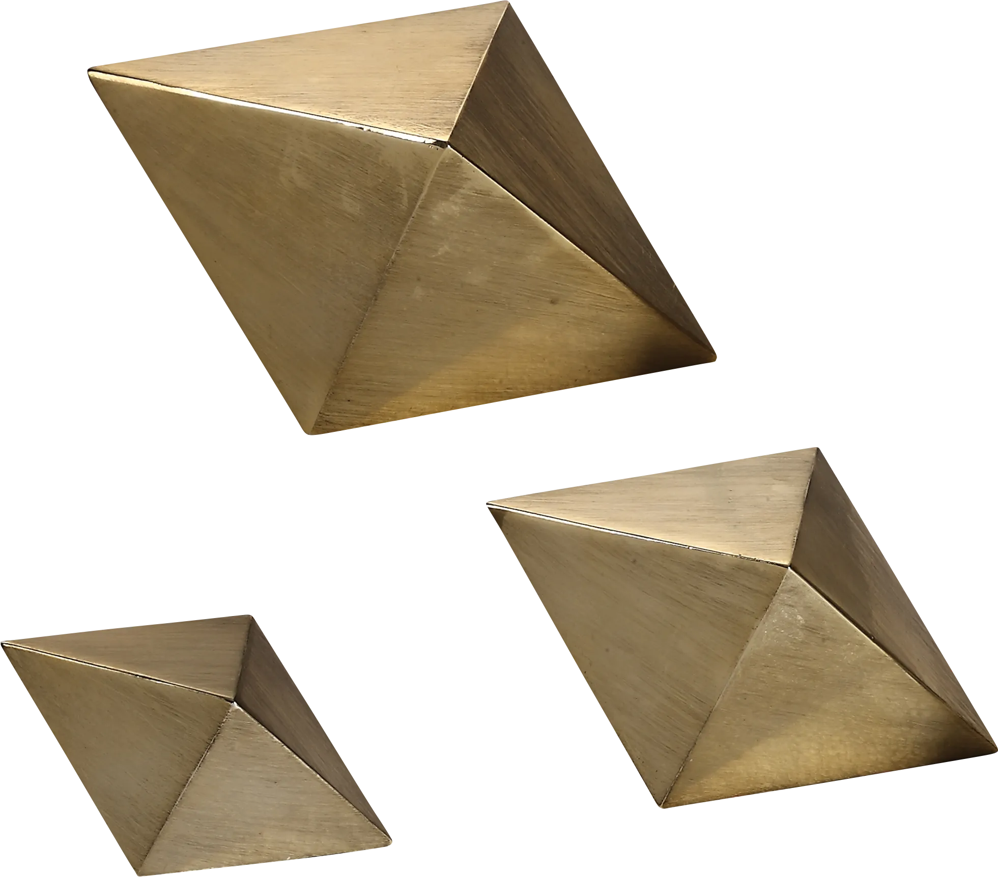 Nuvia Champagne Sculpture, Set of 3 - Thumbnail - Image 1