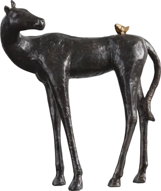 Milly And Perry Brown Sculpture