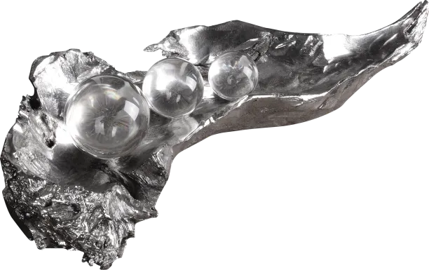 Tayzen Silver Sculpture