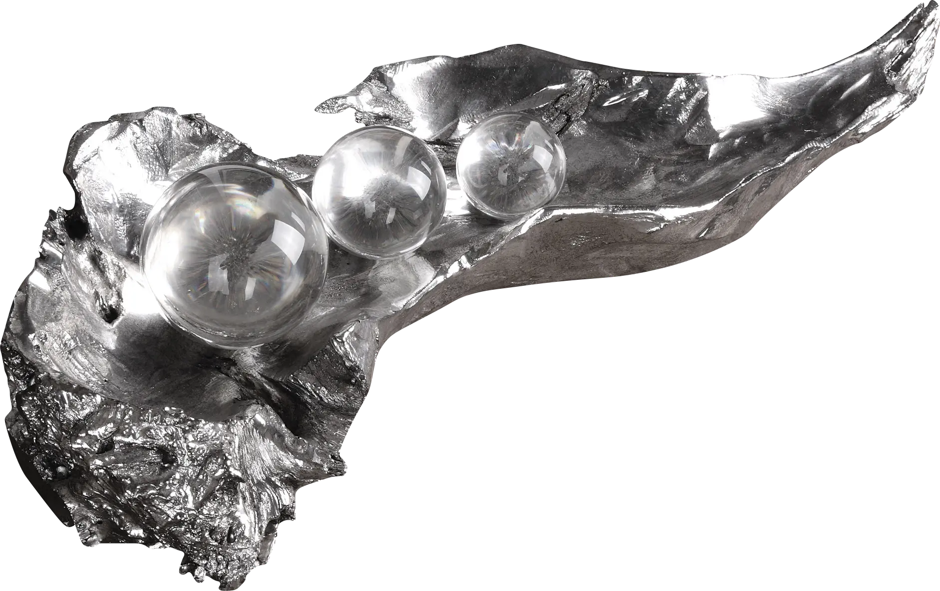 Tayzen Silver Sculpture