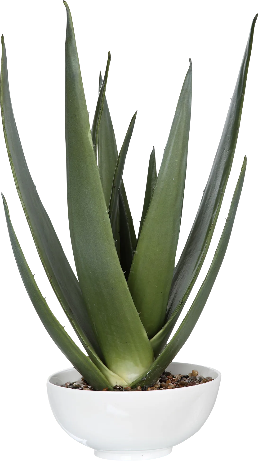 Naura White Decorative Planter - Image 1