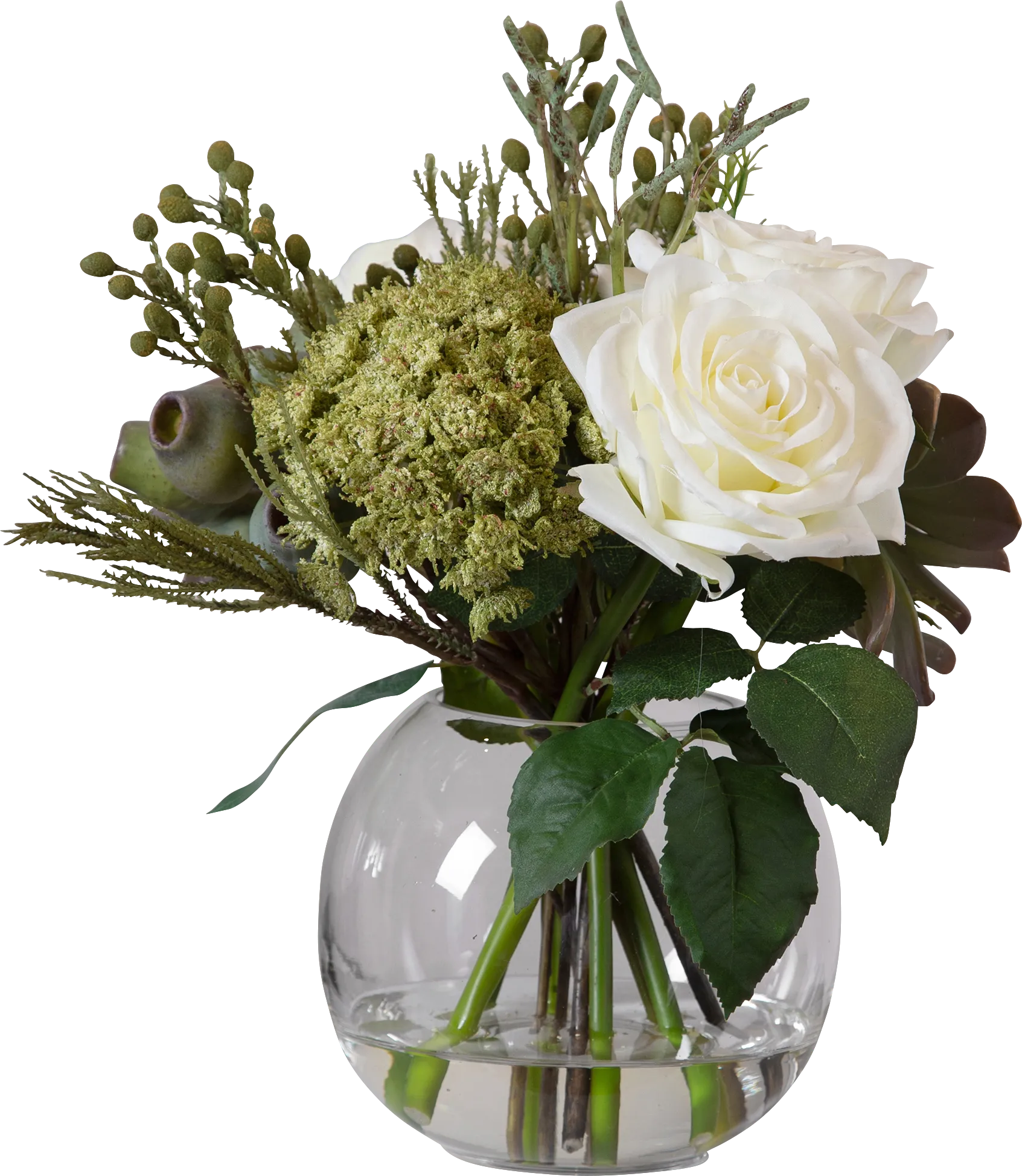 Bartela White Floral Bouquet - Image 1