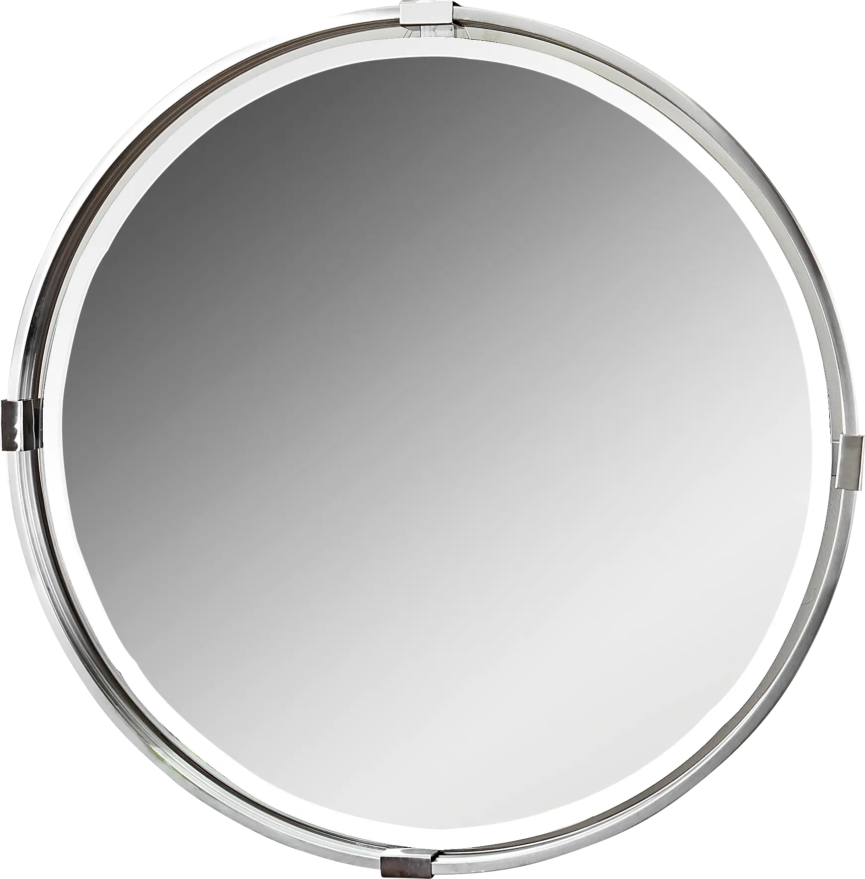 Teanna Silver Mirror