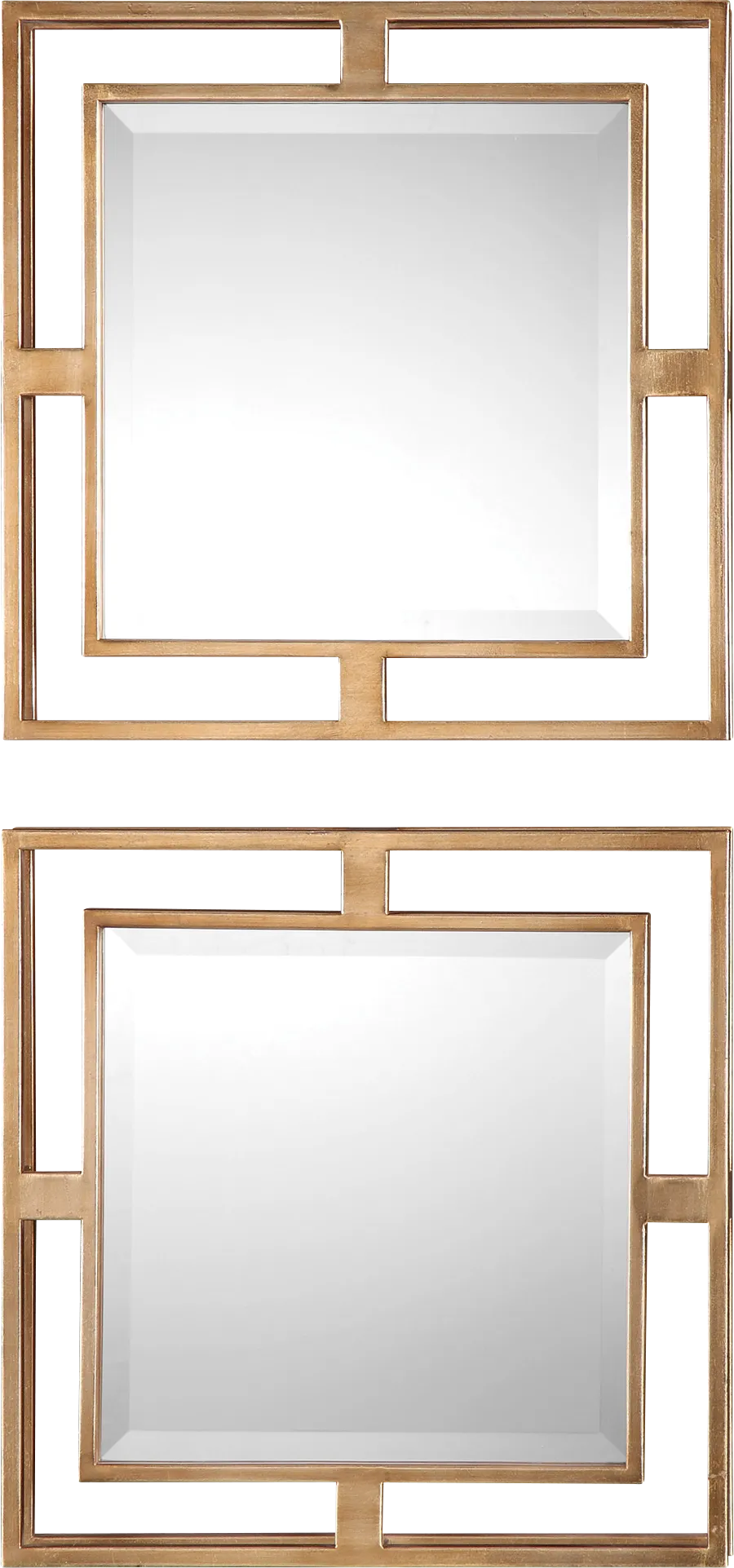Haydin Gold Mirror, Set of 2 - Image 1