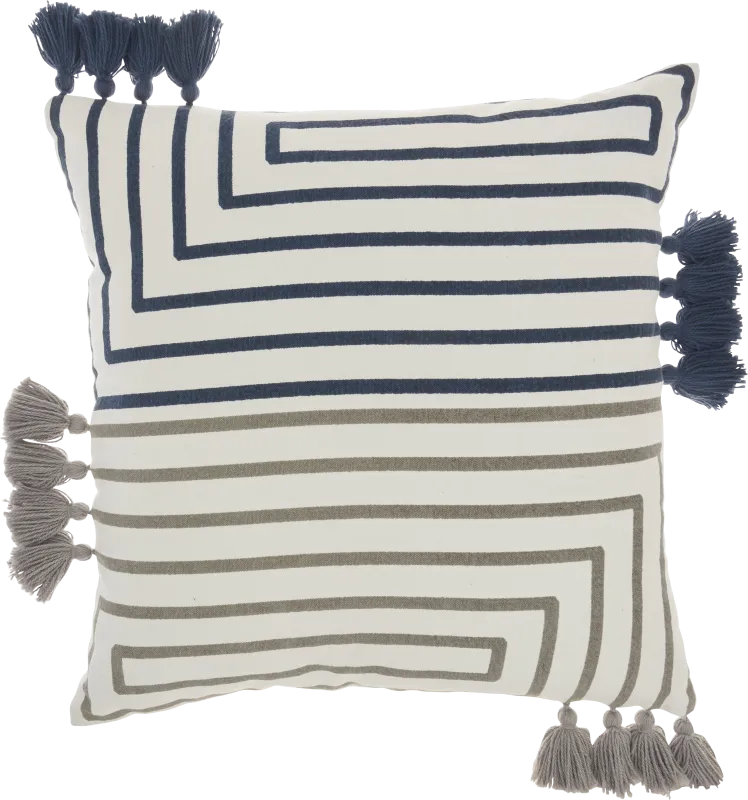 Kids Wiestling Light Gray Throw Pillow