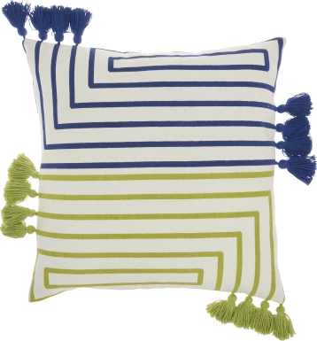 Kids Wiestling Green Throw Pillow