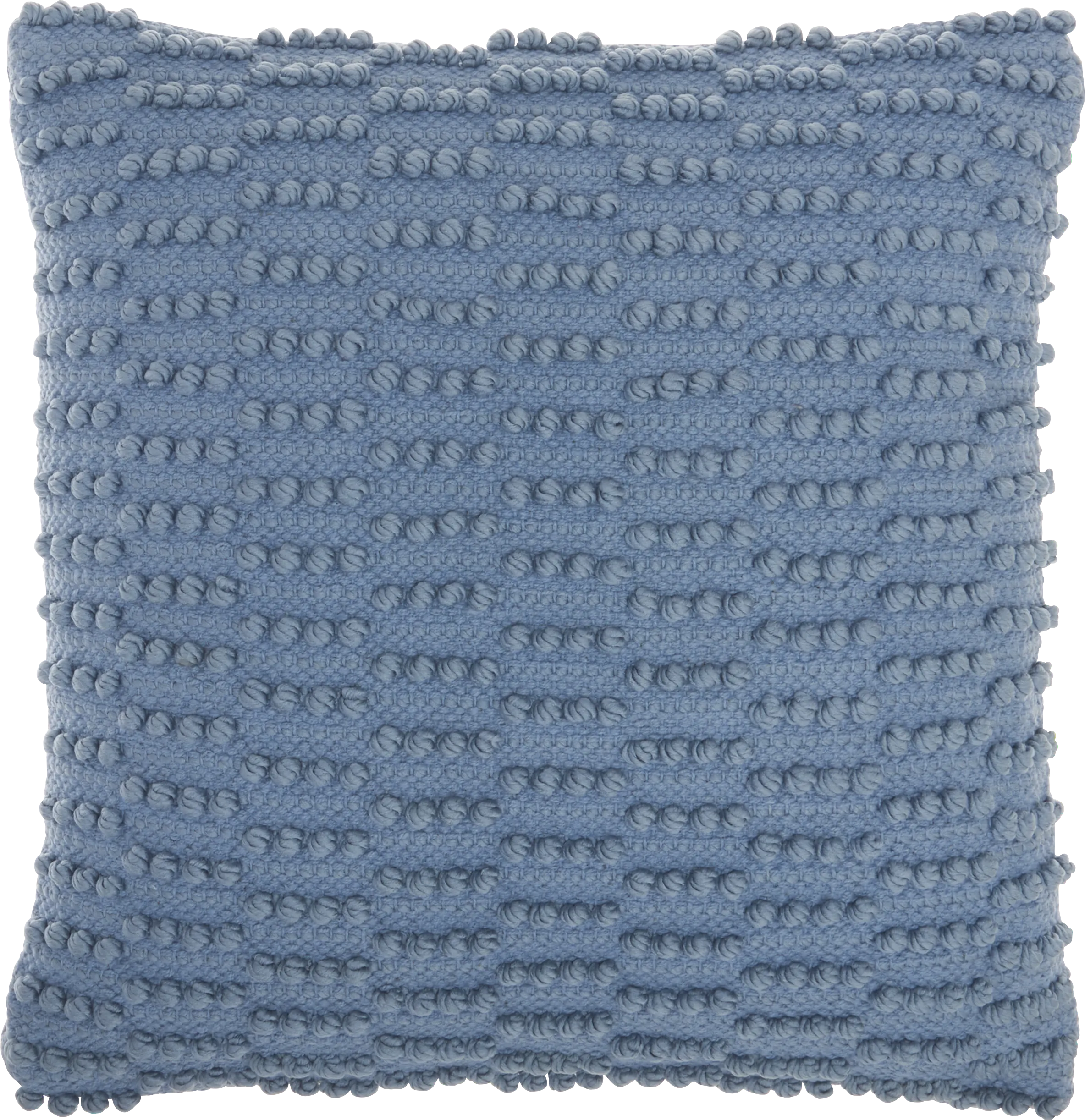 Kids Tynwald II Blue Throw Pillow