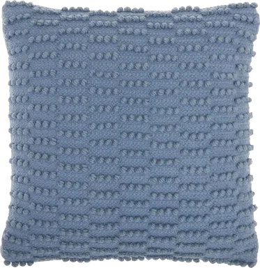 Kids Tynwald II Blue Throw Pillow