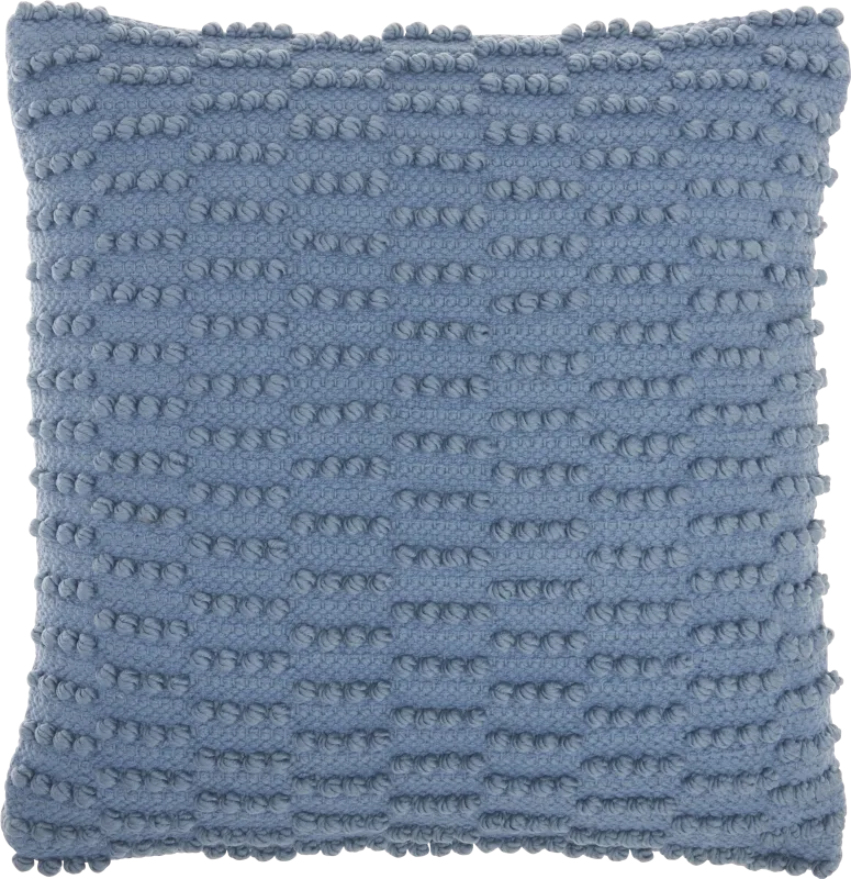 Kids Tynwald II Blue Throw Pillow