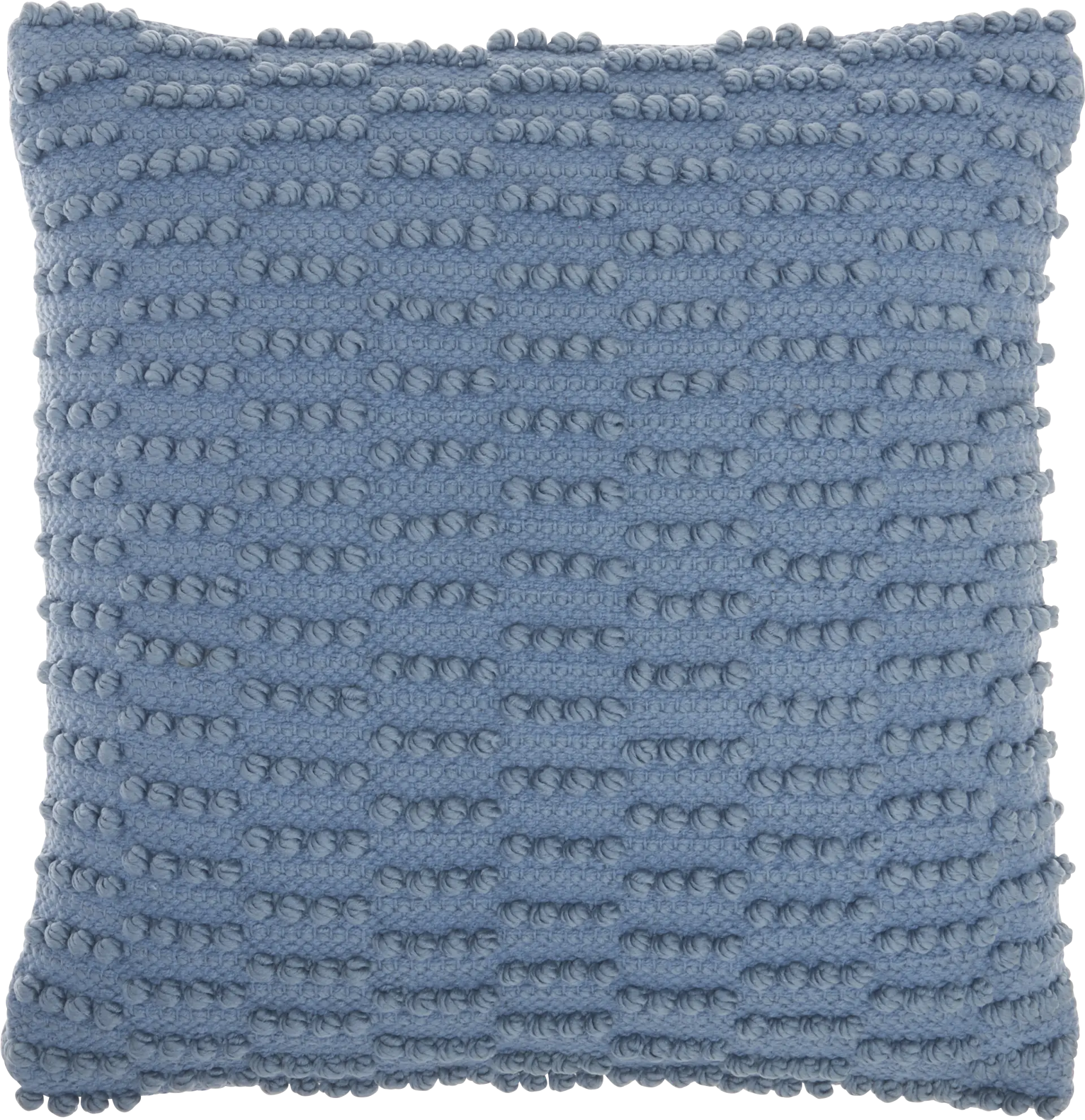 Kids Tynwald II Blue Throw Pillow