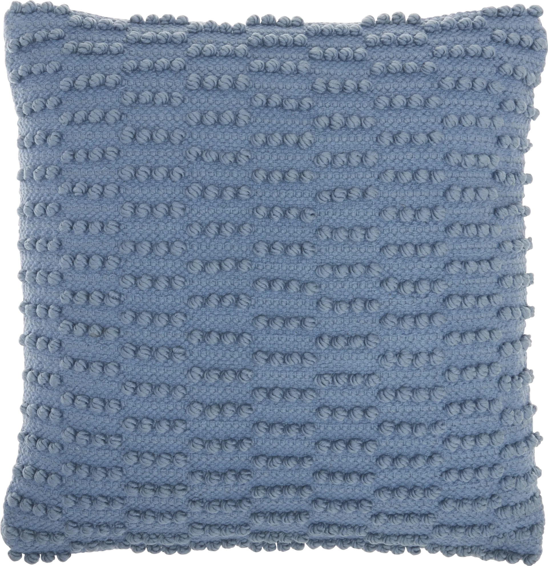 Kids Tynwald II Blue Throw Pillow - Image 1