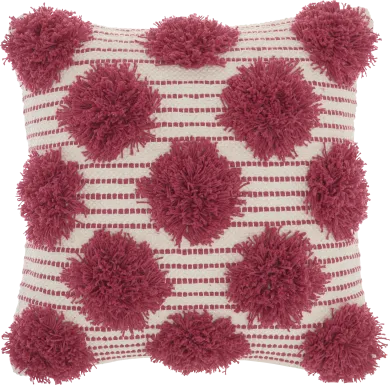 Kids Tuffnell Pink Throw Pillow