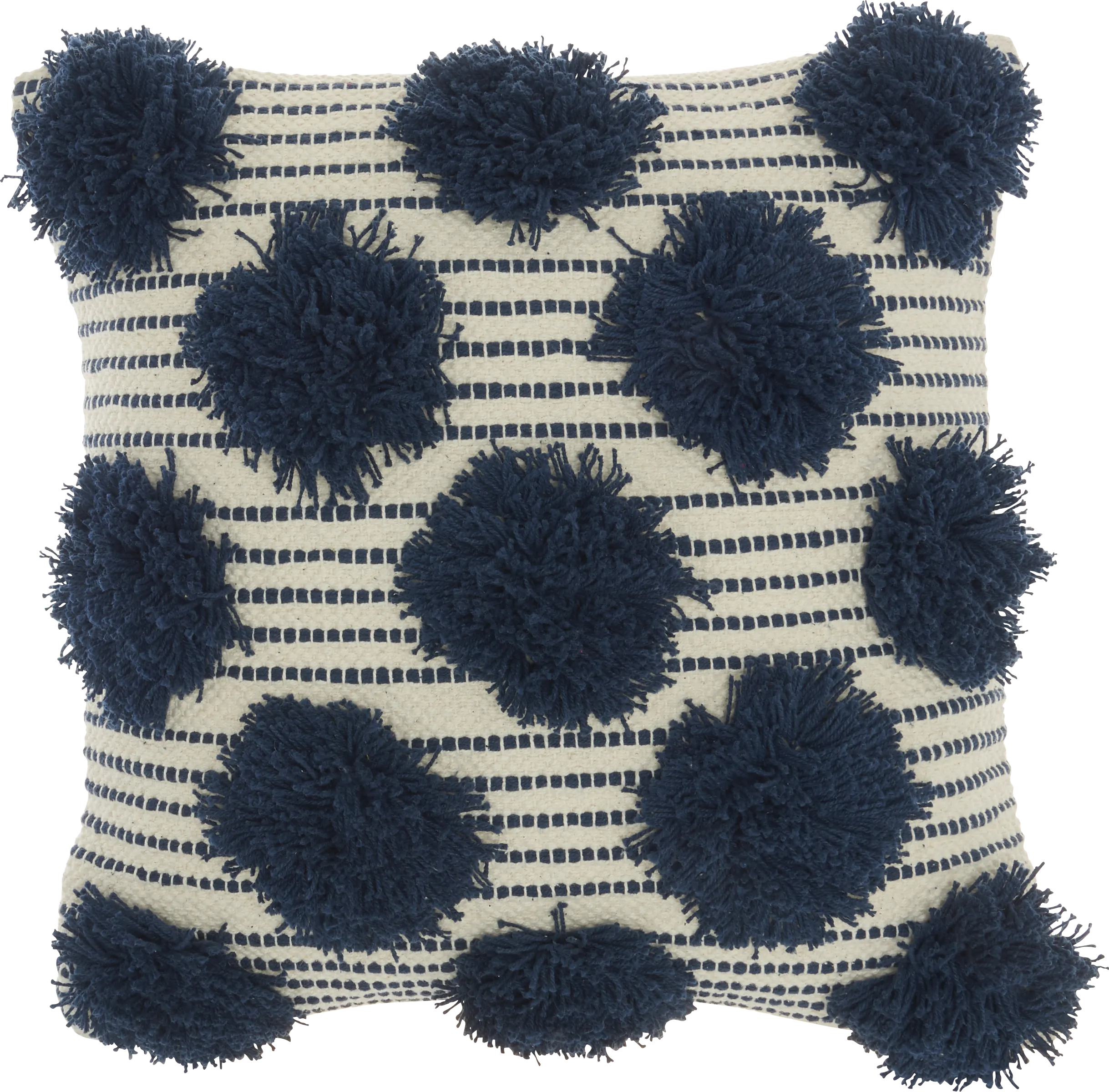 Kids Tuffnell Navy Throw Pillow - Thumbnail - Image 1
