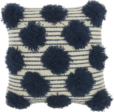 Kids Tuffnell Navy Throw Pillow