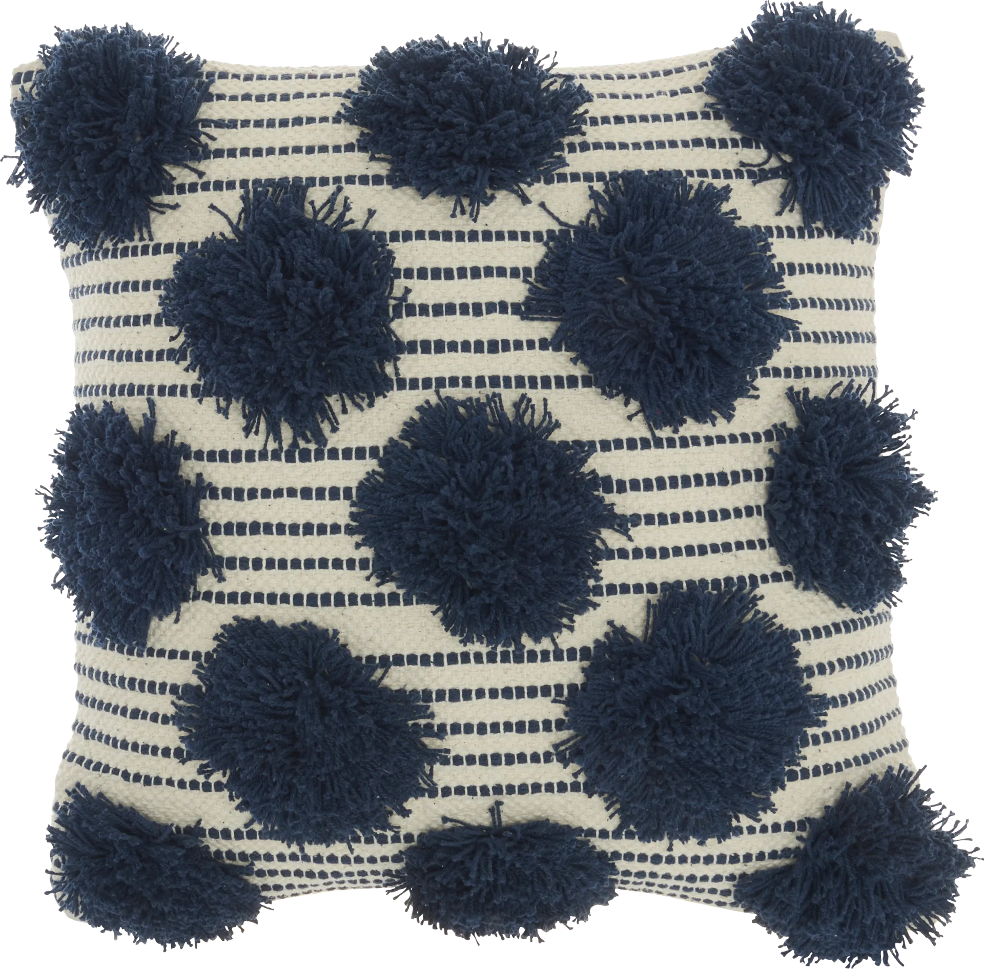 Kids Tuffnell Navy Throw Pillow - Image 1