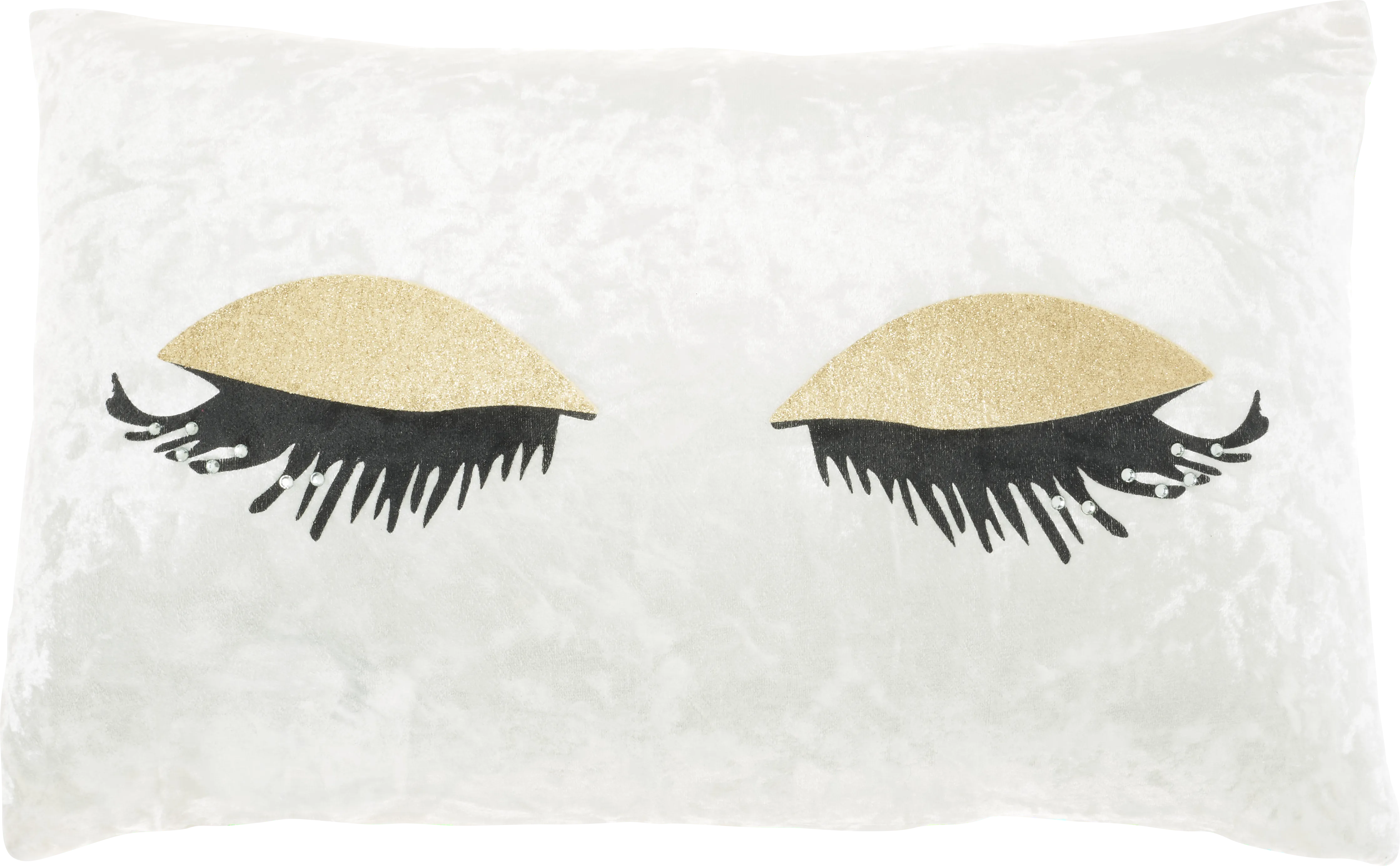 Kids Lash Park Gold Throw Pillow