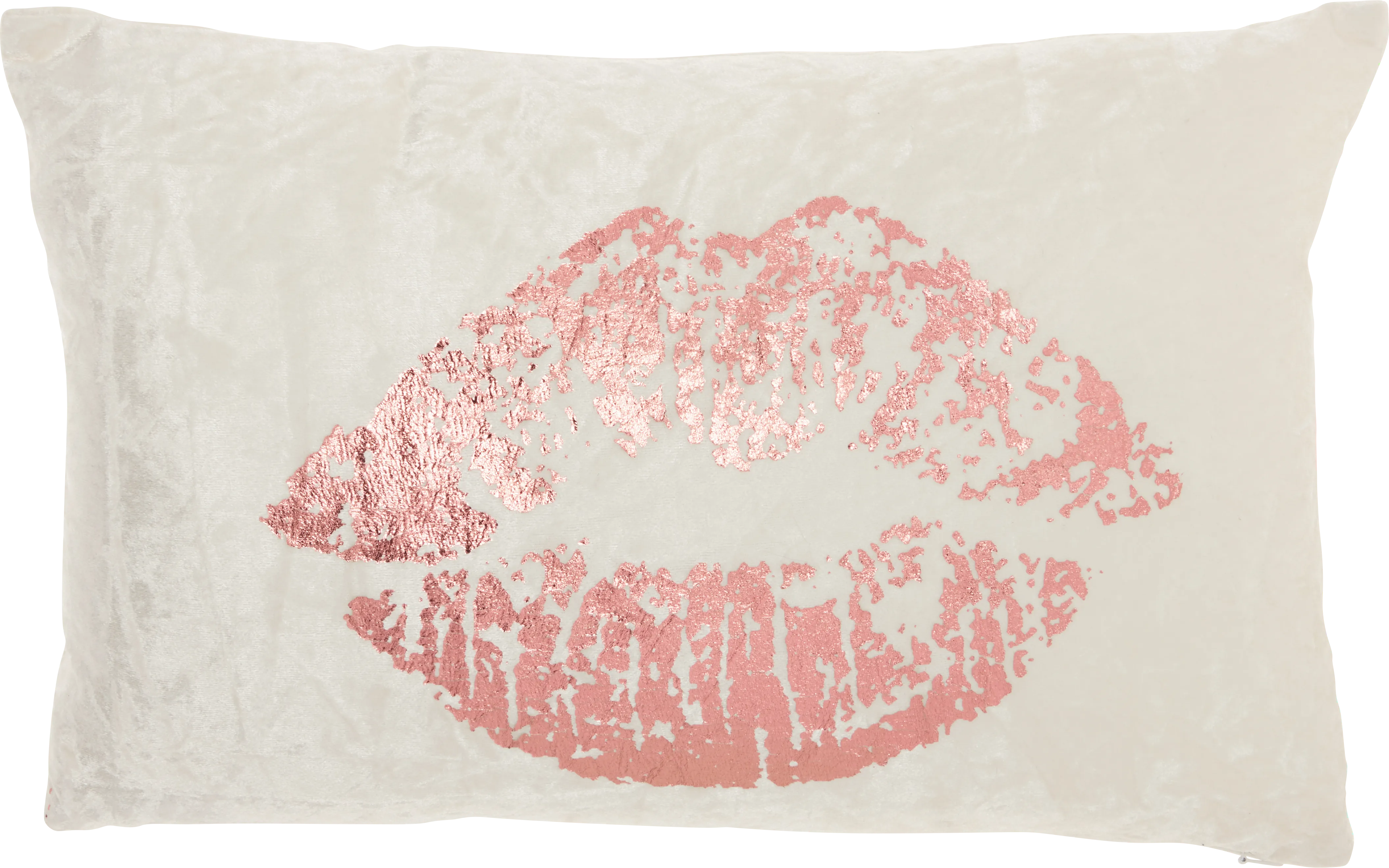 Kids Besos Bay Rose Gold Throw Pillow - Thumbnail - Image 1