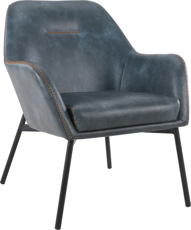 Tinmonth Navy Accent Chair