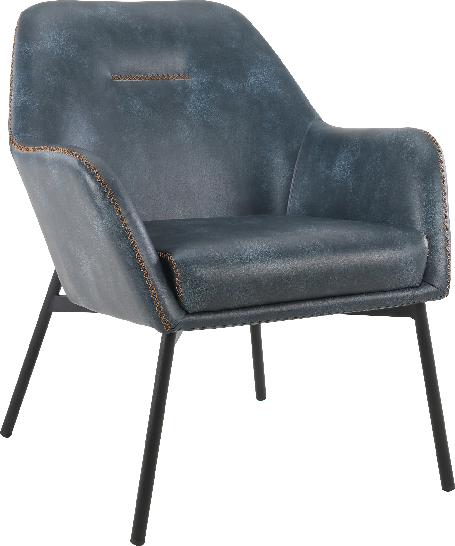 Tinmonth Navy Accent Chair