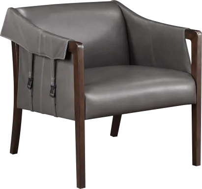 Kahul Gray Accent Chair