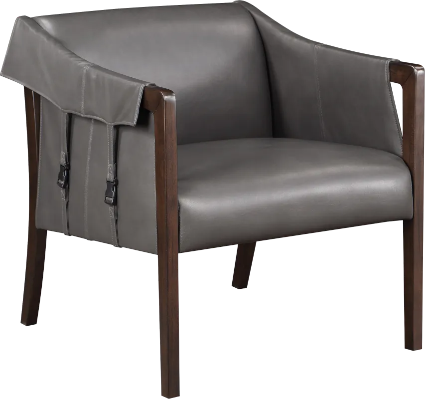 Kahul Gray Accent Chair
