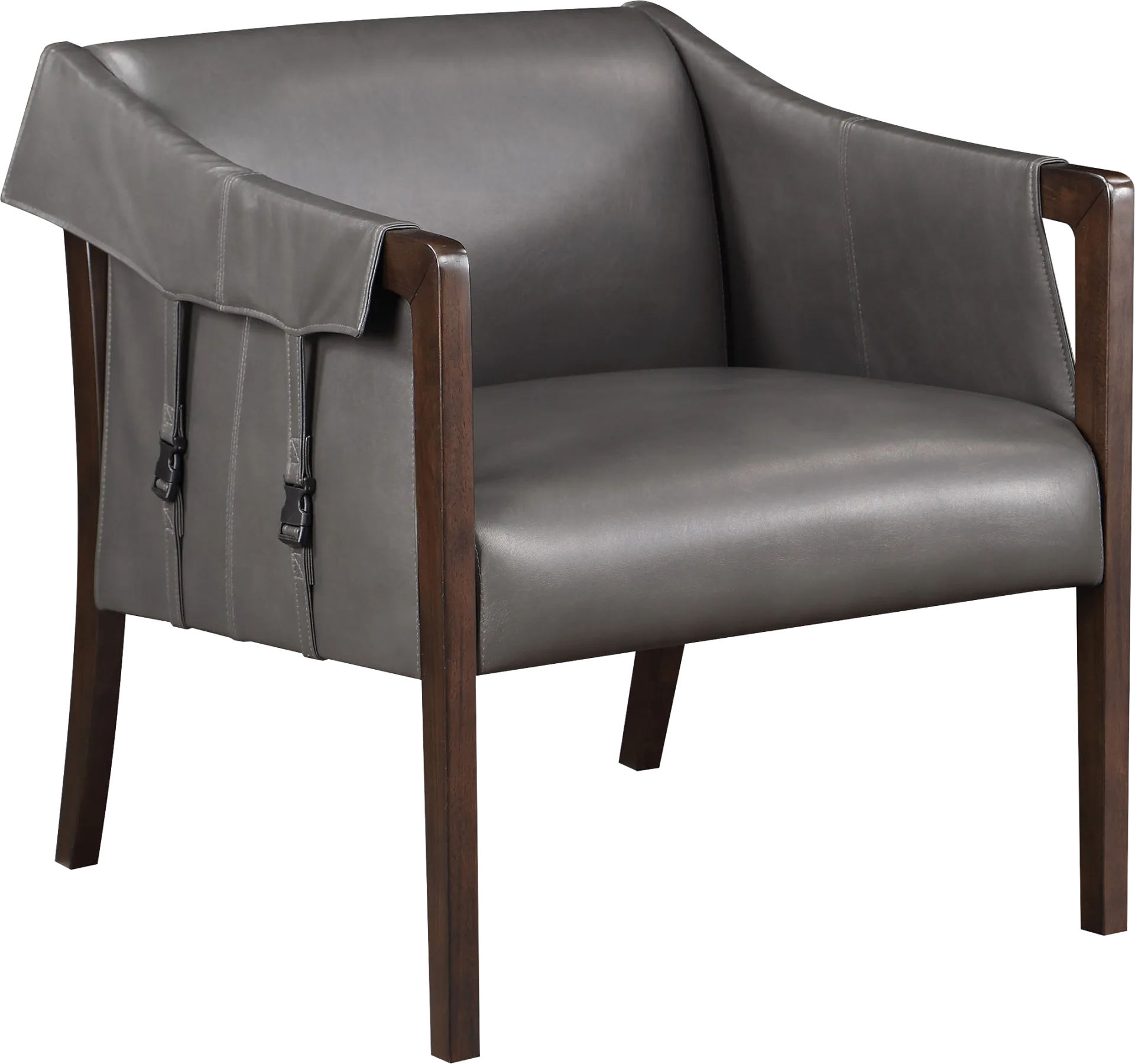 Kahul Gray Accent Chair - Image 1