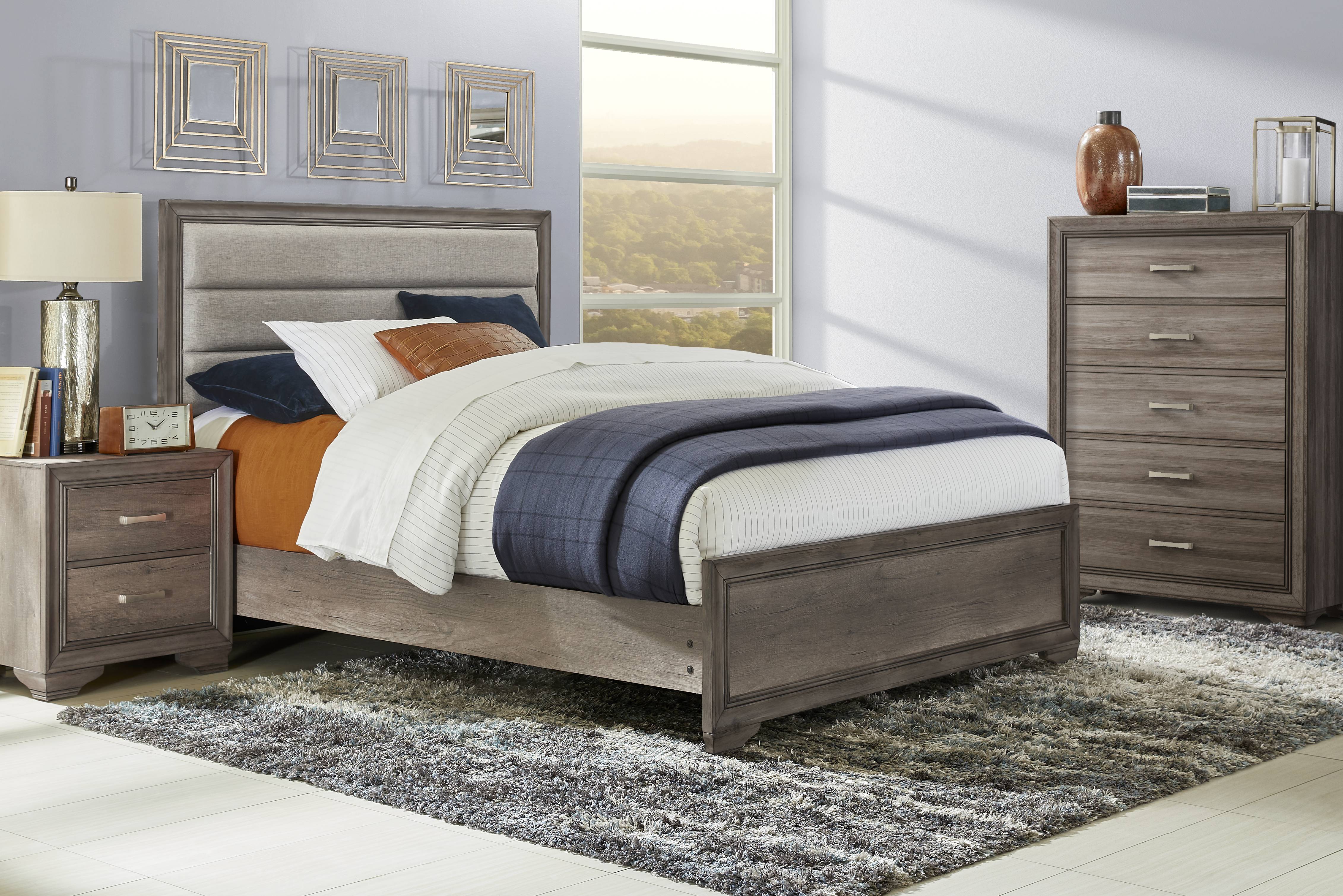 Marlow Gray Nightstand - Thumbnail - Image 2