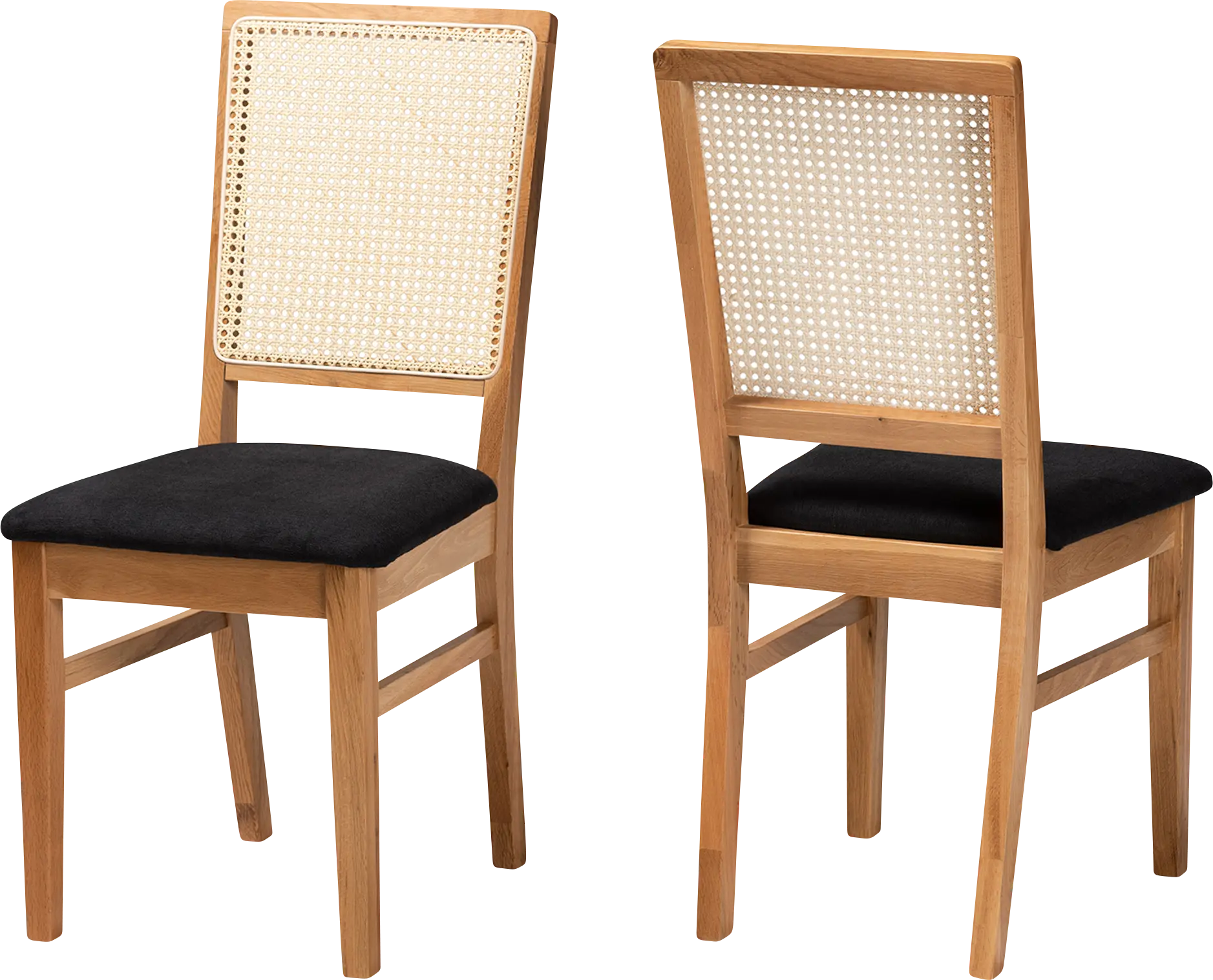 Allred Brown Dining Chair, Set of 2