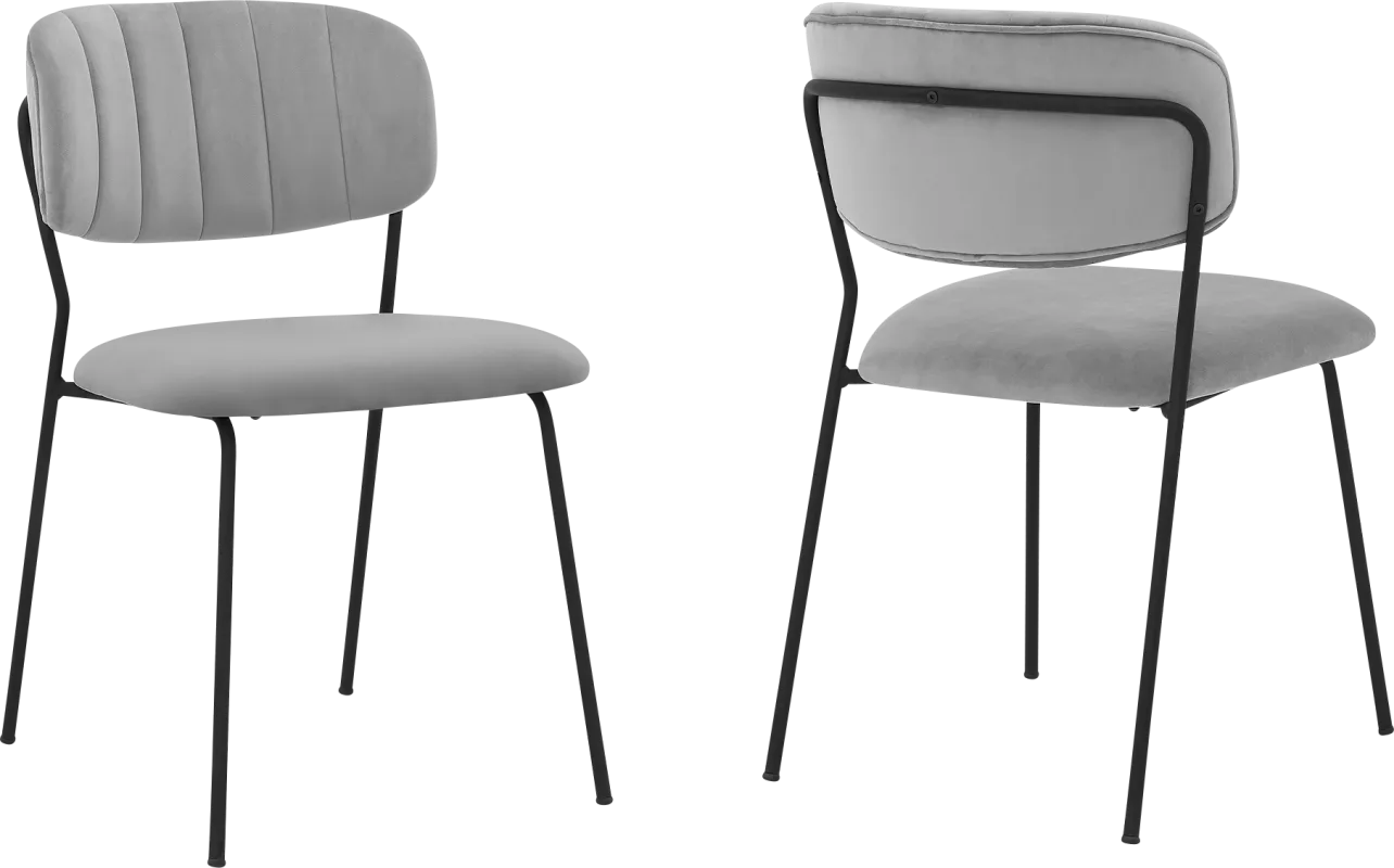 Carisaelle Gray Dining Chair, Set of 2