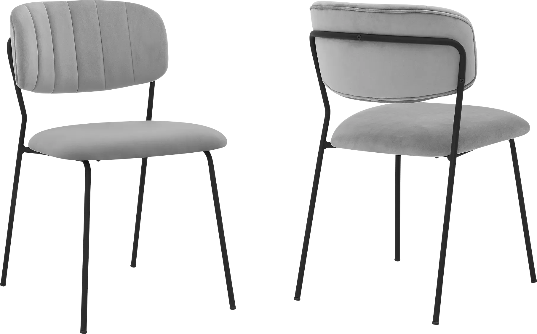 Carisaelle Gray Dining Chair, Set of 2 - Image 1