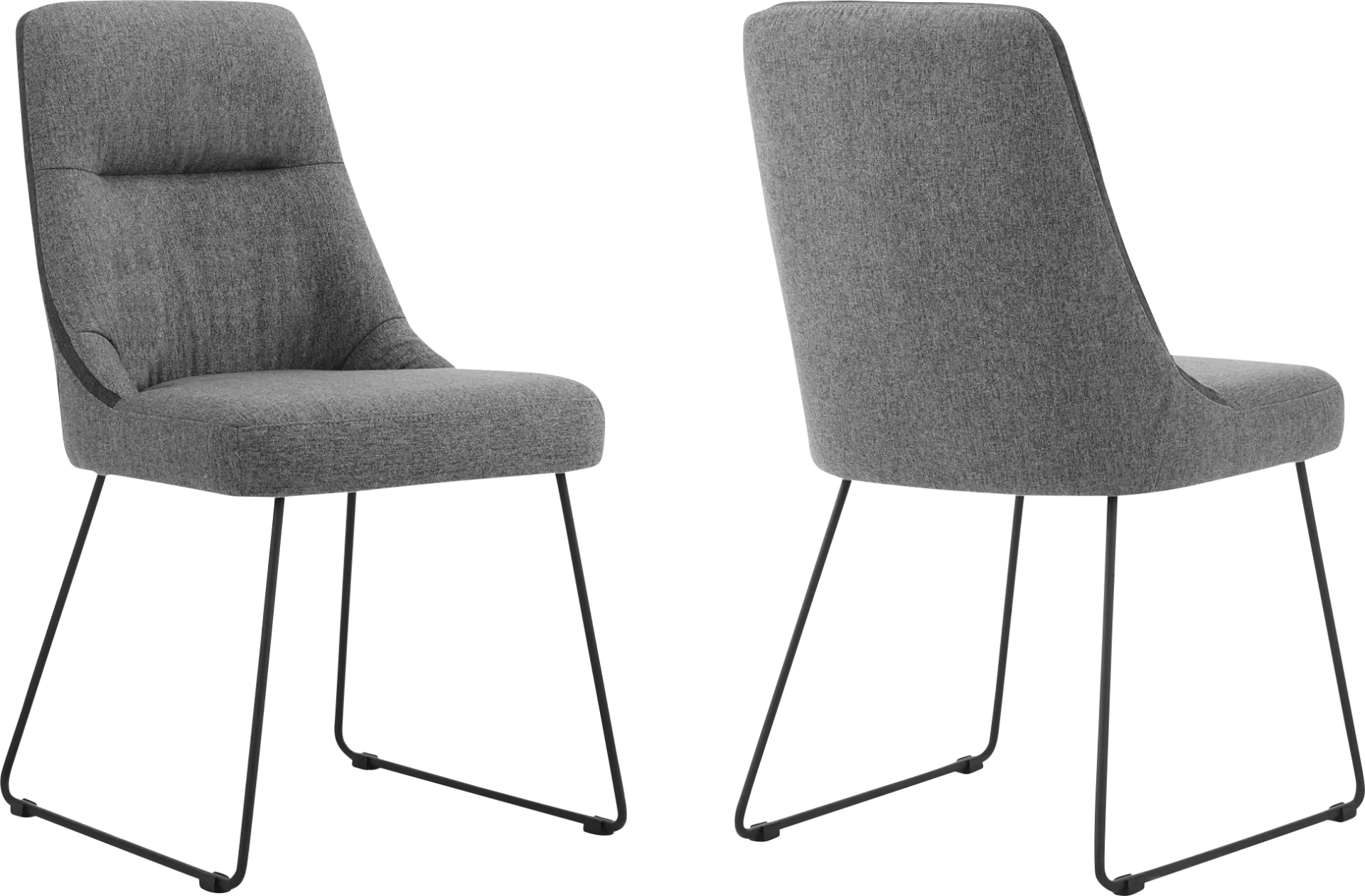 Quinnlane Gray Dining Chair, Set of 2 - Image 1