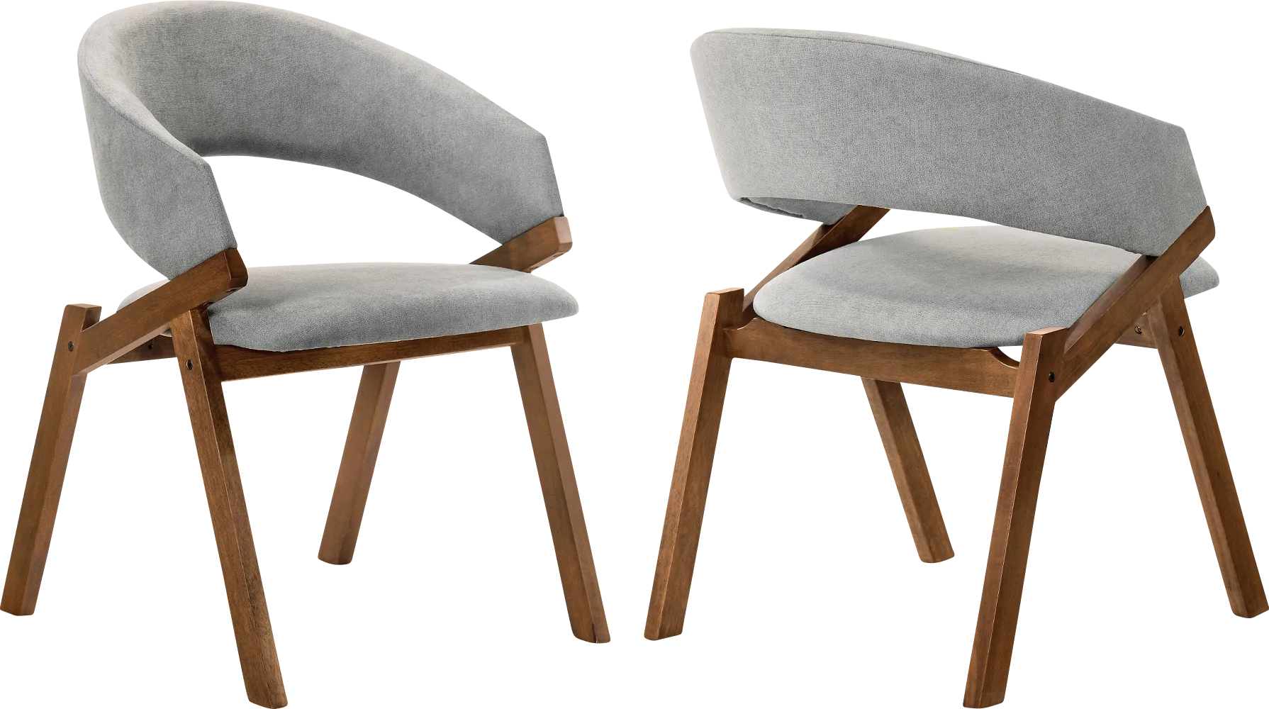 Sheralee II Gray Dining Chair, Set of 2 - Thumbnail - Image 1