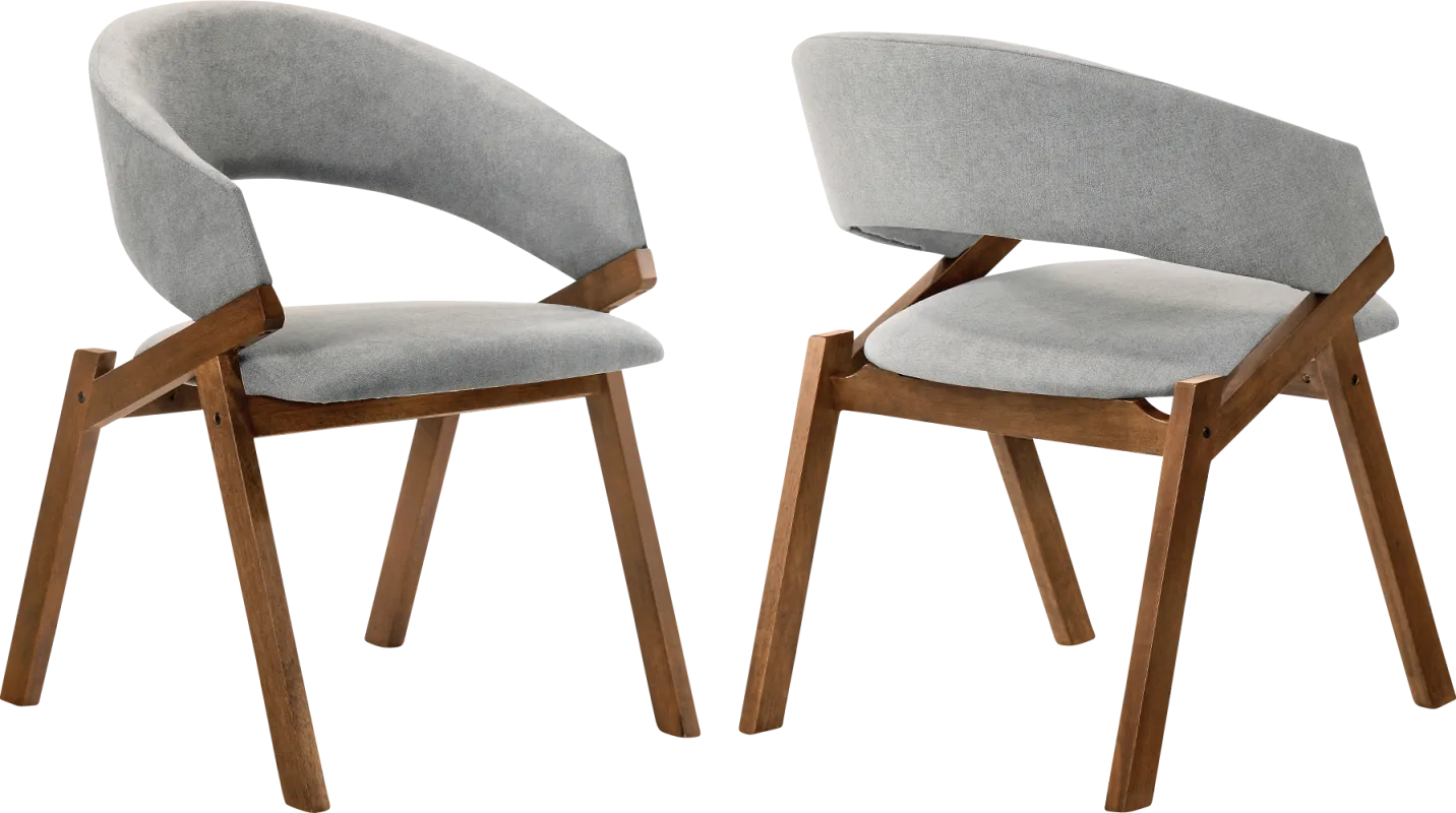 Sheralee II Gray Dining Chair, Set of 2