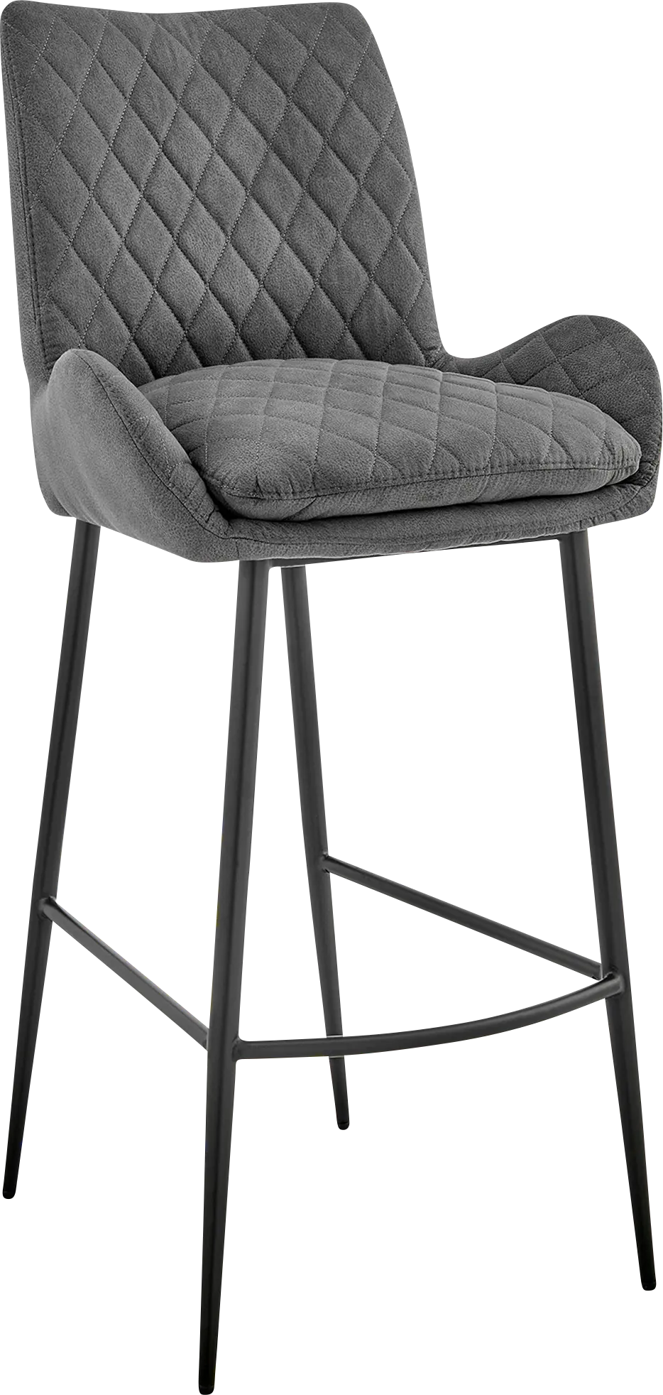 Alphage Charcoal Barstool