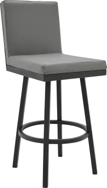 Dunchester Gray Barstool
