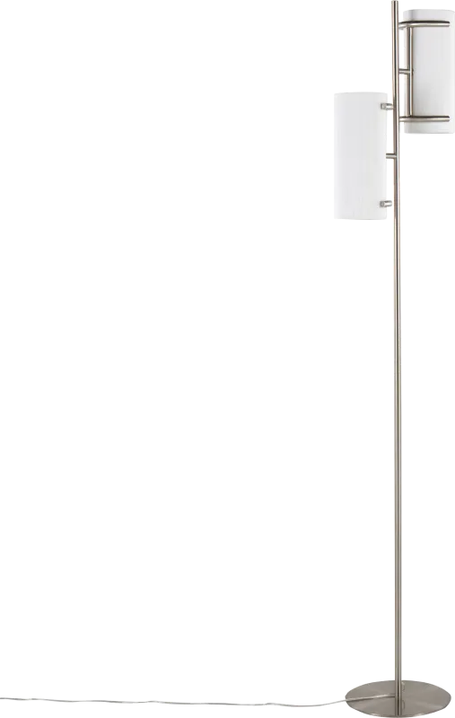 Hoxie Alley Nickel Floor Lamp