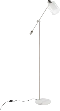 Knowlton Court Silver Floor Lamp
