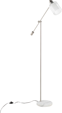 Knowlton Court Silver Floor Lamp