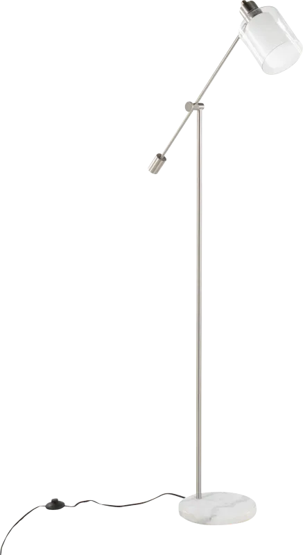 Knowlton Court Silver Floor Lamp
