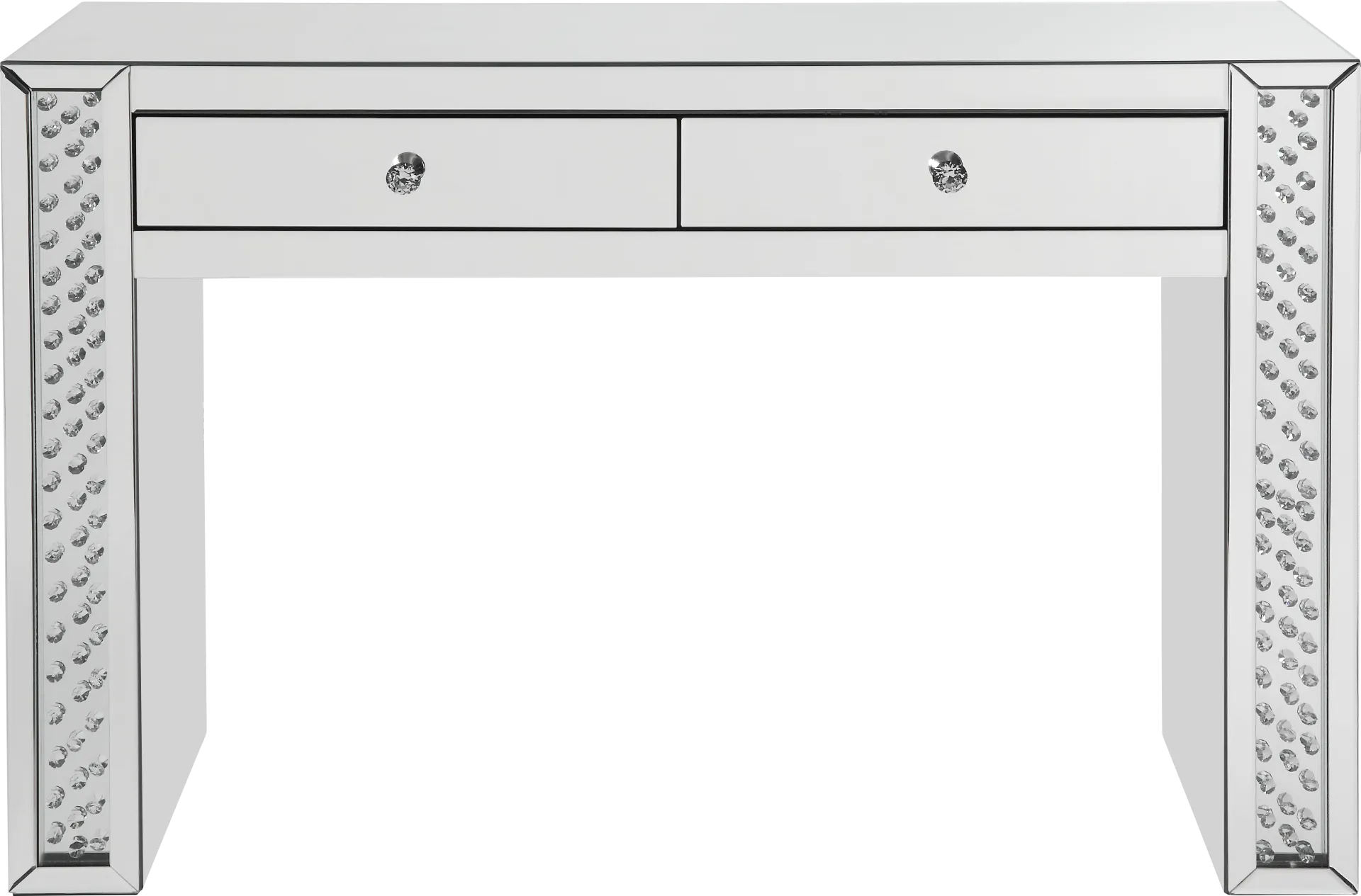 Zinran Silver Desk - Image 1