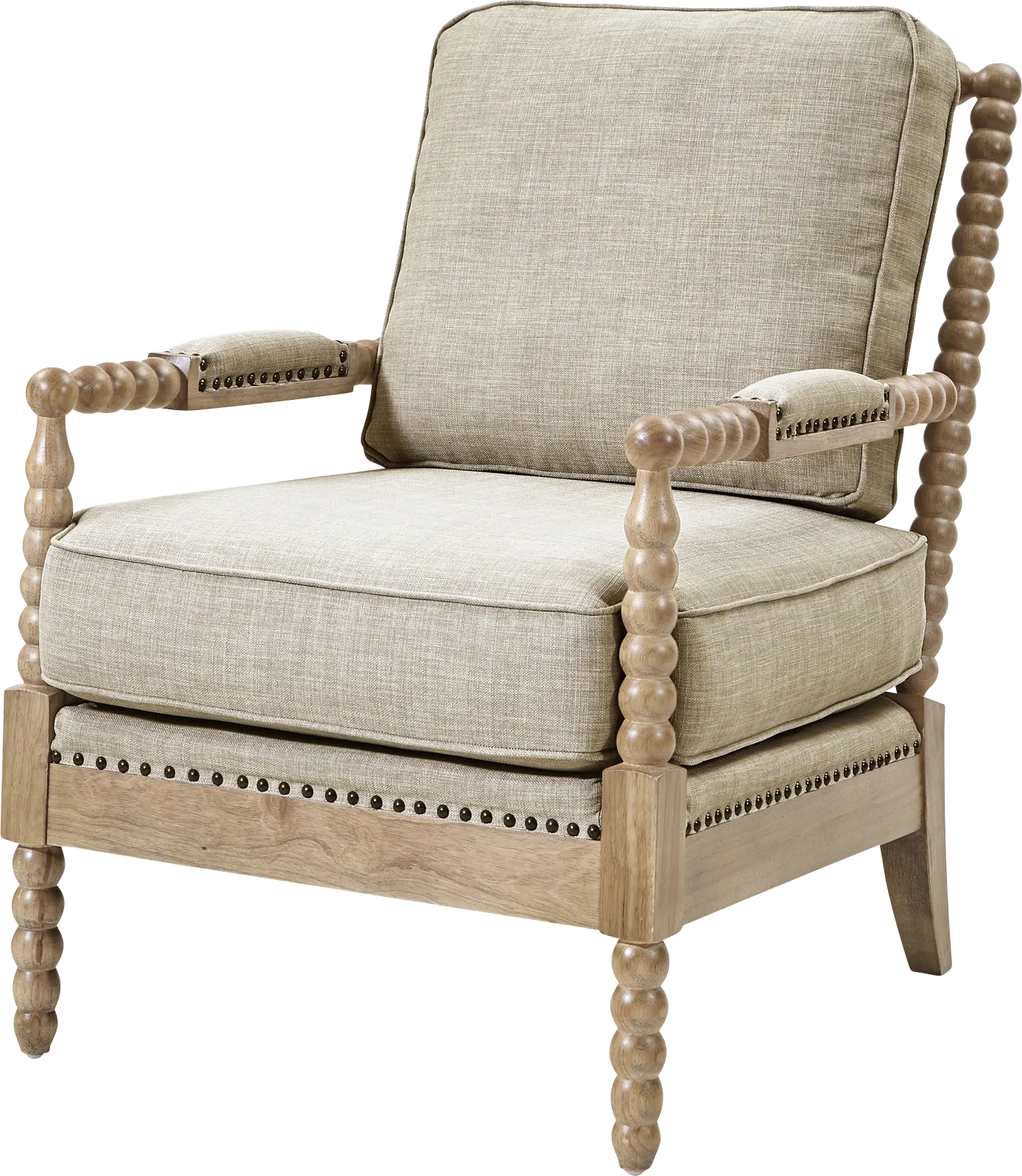 Tillary Taupe Accent Chair