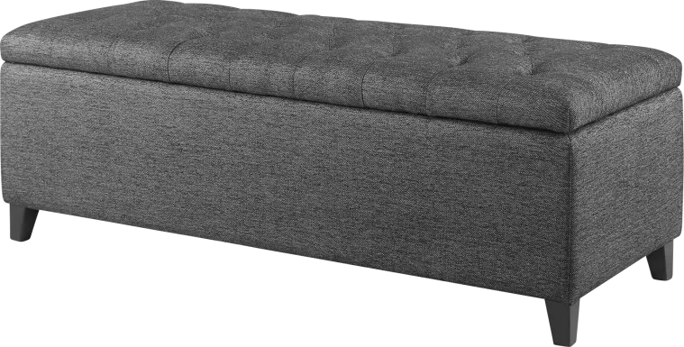 Rapdye Charcoal Accent Bench