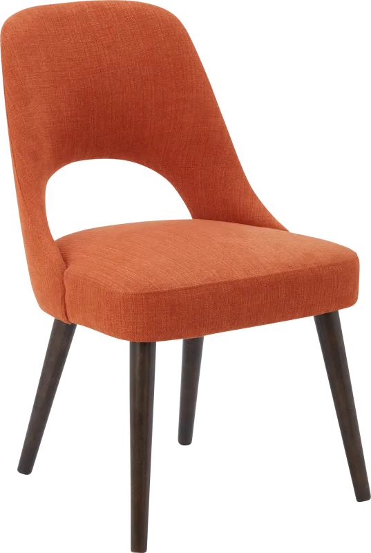 Joralemon Orange Dining Chair, Set of 2