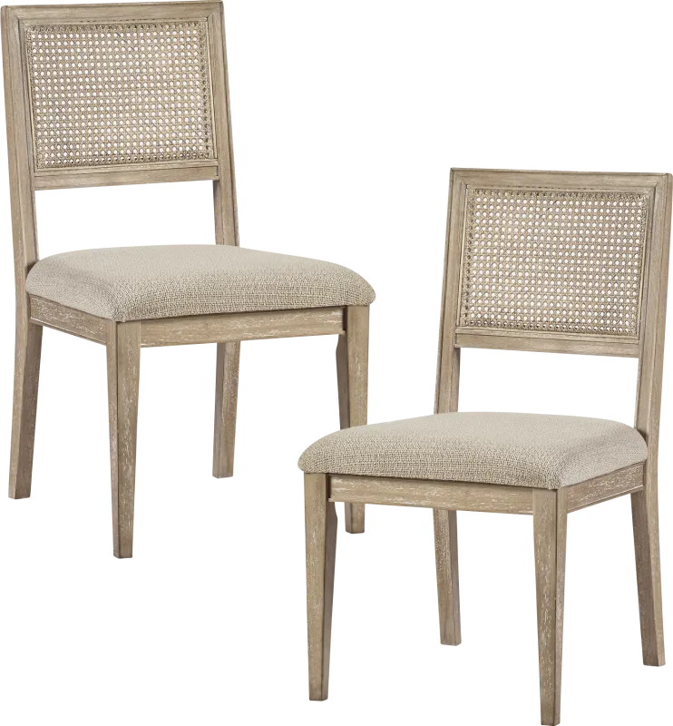 Halleck Brown Dining Chair, Set of 2