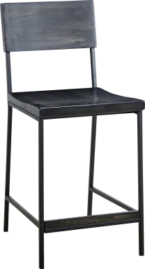 Duffield Black Counter Height Stool